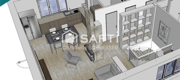 2 Schlafzimmer Haus in Saint-Nicolas-de-Port, France, Nr. 228423 7