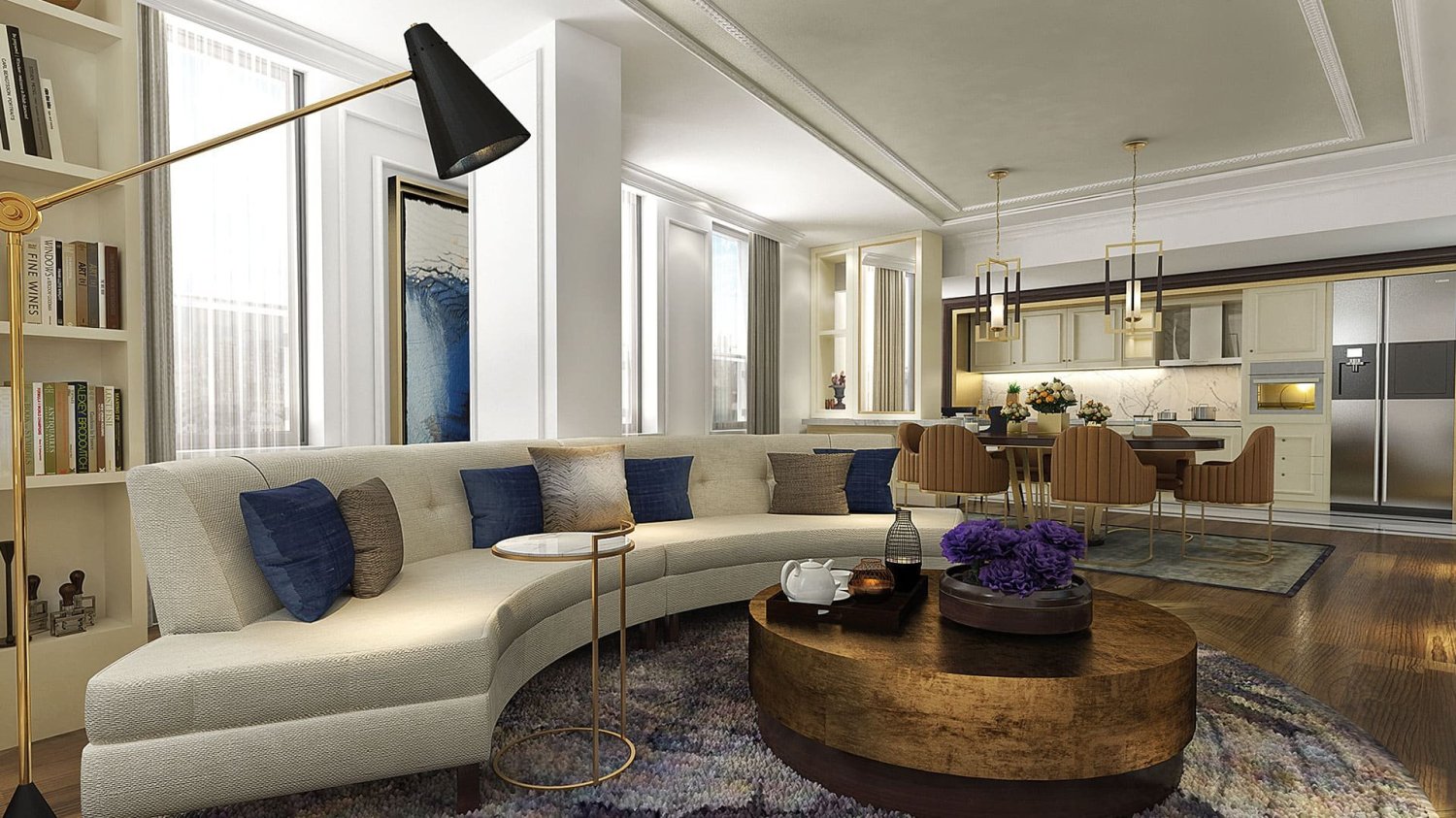 Apartment 1+1 in Taksim 360, Istanbul, Turkey No. 37506