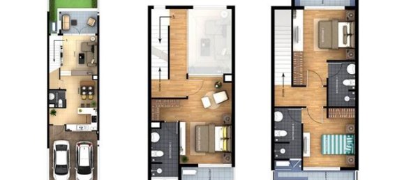 Таунхаус с 3 спальнями в Ча-ам, Таиланд № 67119 16