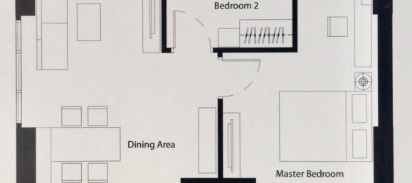 شقة 2 غرف نوم  في Blocs 77 Railay Beach, Thailand رقم 32372 4
