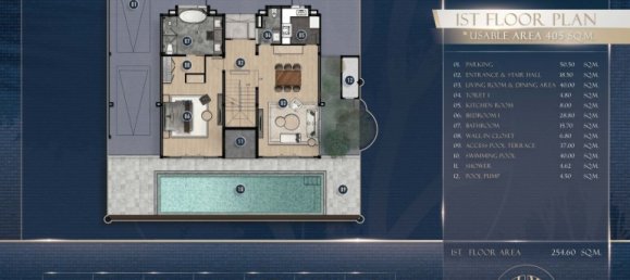 Casa de 4 dormitorios en Pattaya, Thailand No. 67396 15