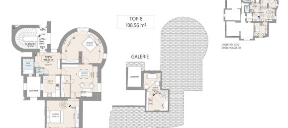 Apartamento de 4 habitaciónes en Hietzing, Austria No. 247988 11