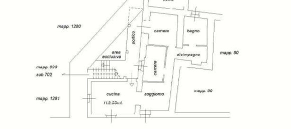 Квартира с 4 спальнями в Бракка, Италия № 361086 21