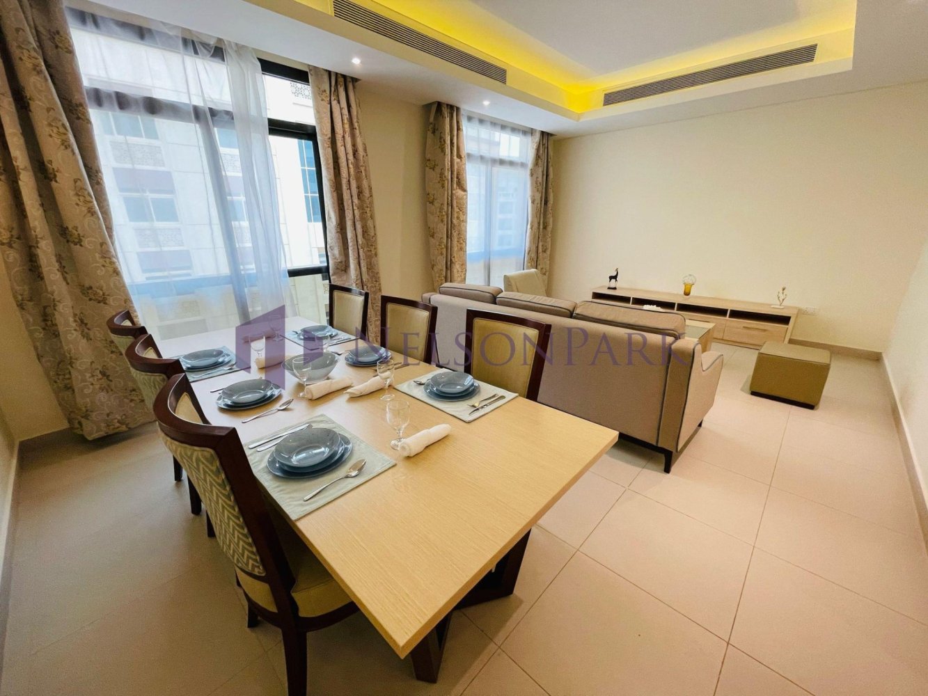 Apartamento de 1 dormitorio en Lusail, Qatar No. 1555