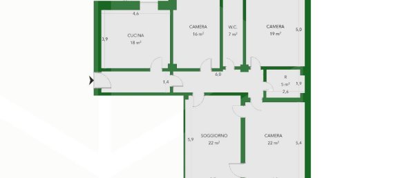 4 rooms Apartment in Molfetta, Italy No. 28498 19