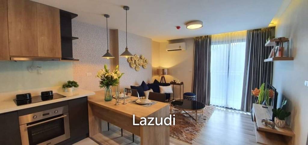 Apartamento com 1 quarto em condomínio em Bang Lamung, Thailand N.º 18798