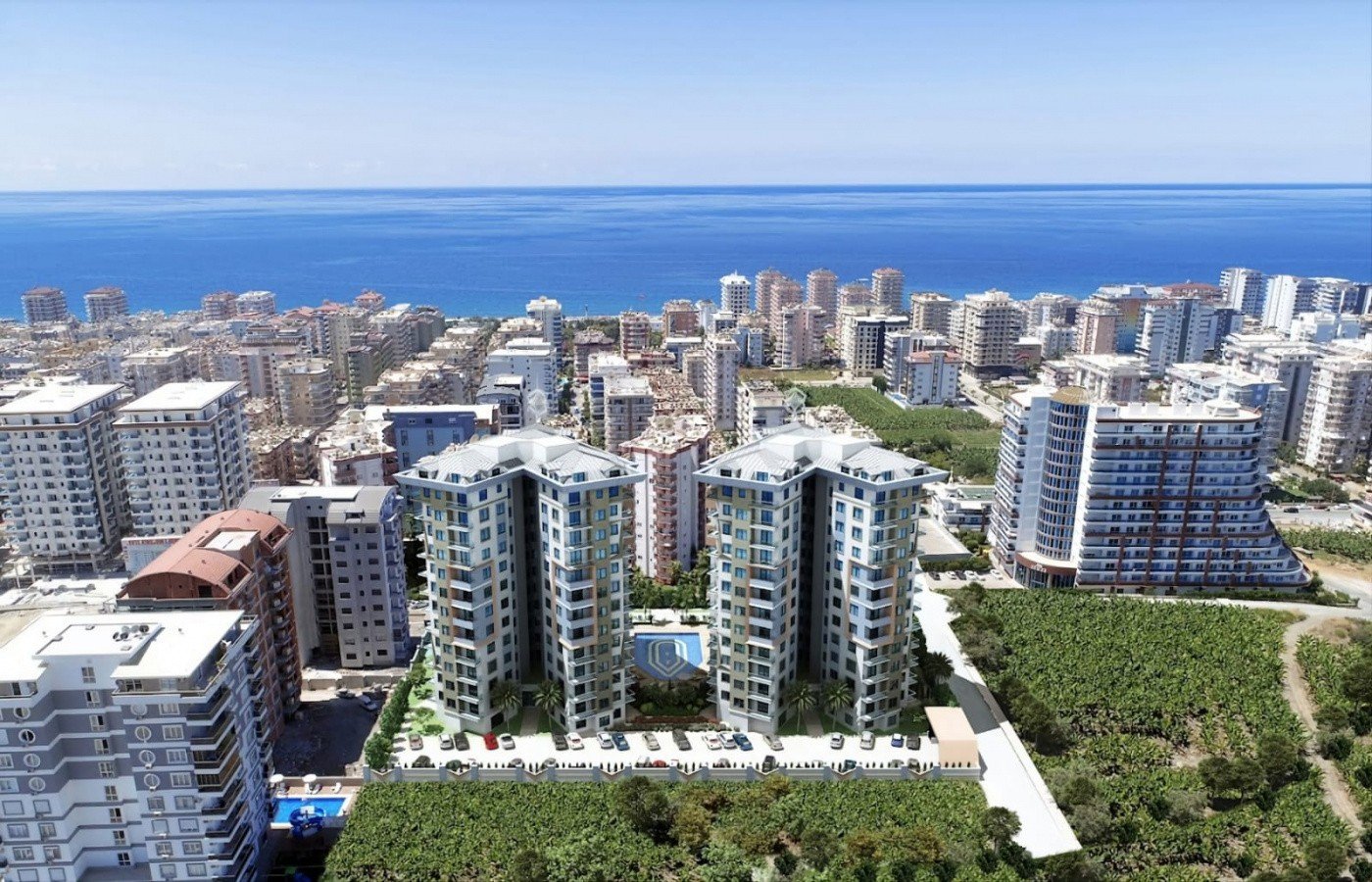 Apartamento 1+1 em Mahmutlar, Turkey N.º 31281