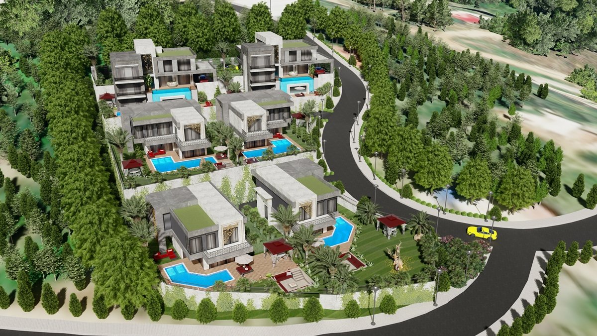 Villa 4+1 in Alanya, Turkey No. 24478