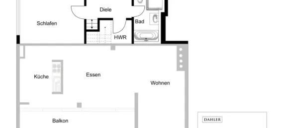 2 غرف نوم شقة في Hamburg-Mitte, Germany رقم 70789 17