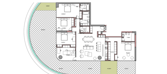 5 bedrooms Apartment in Mouttagiaka, Cyprus No. 20331 2