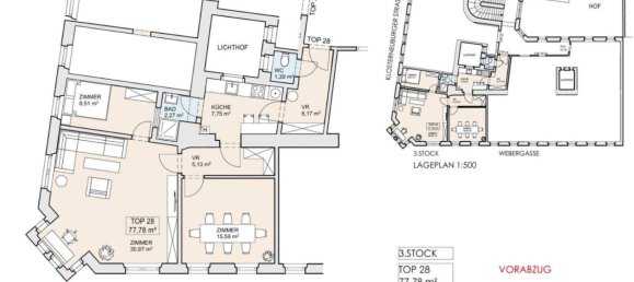 3-Zimmer Wohnung in Brigittenau, Austria, Nr. 247274 22