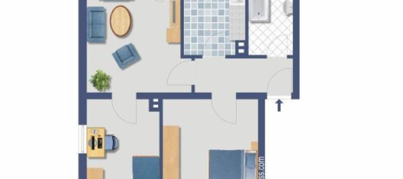 Квартира с 3 комнатами в Дортмунд, Германия № 6558 12