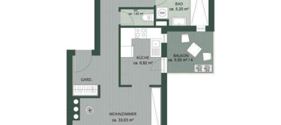 3-salle Appartement à Worgl, Austria No. 43875 16