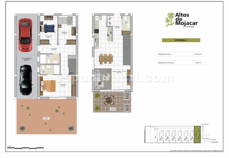 3 bedrooms Villa in Mojacar, Spain No. 11147