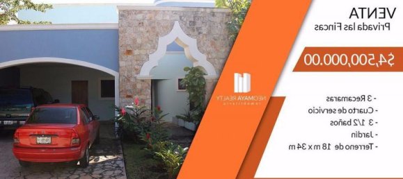 3 Schlafzimmer Haus in Merida, Mexico, Nr. 56430 2