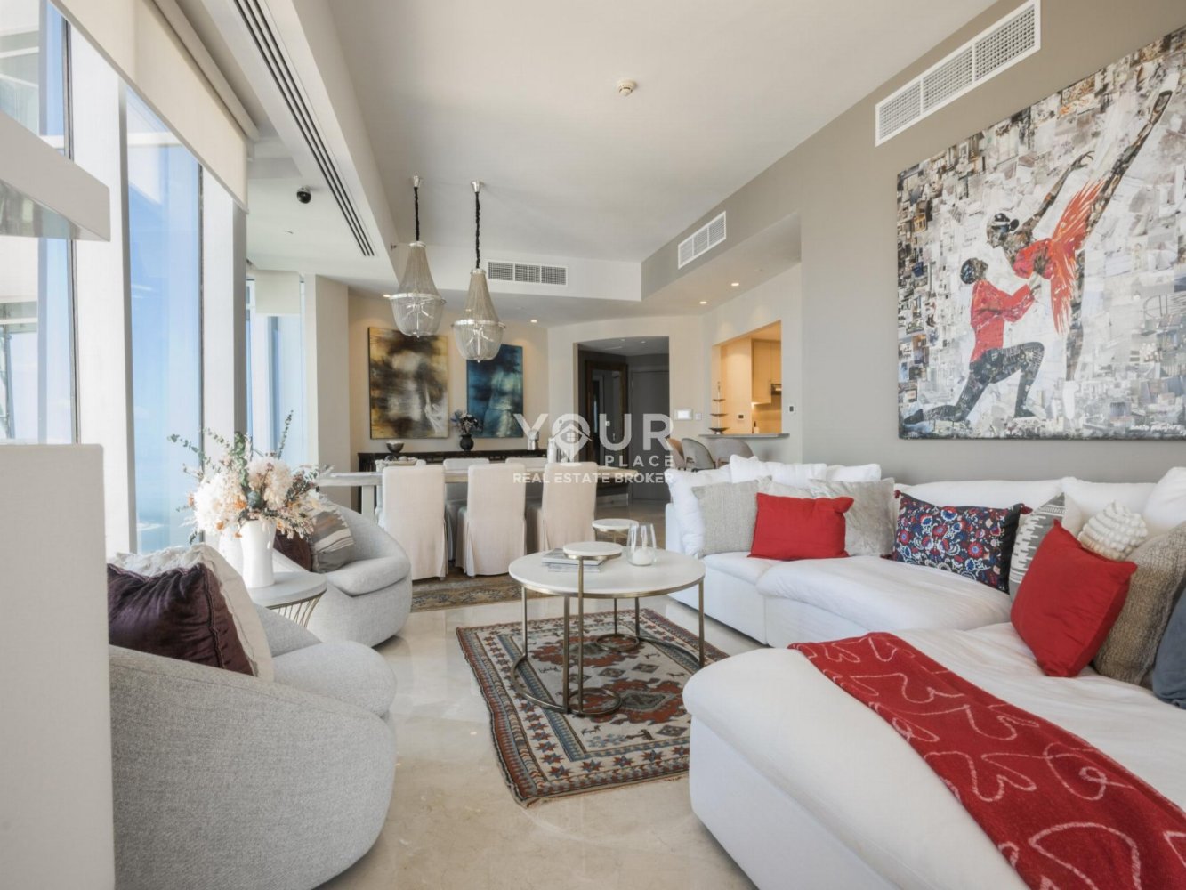 Квартира с 3 спальнями в Дубай Марина, ОАЭ № 54900