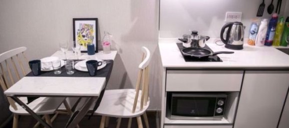 Apartamento com 1 quarto em condomínio em Watthana, Thailand N.º 5019 3