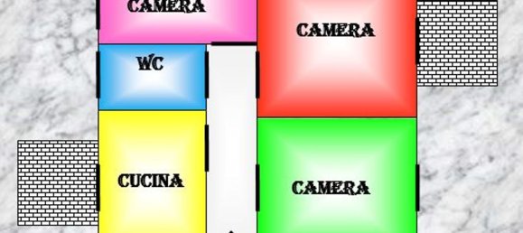 Квартира с 3 спальнями в Мессина, Италия № 332192 16