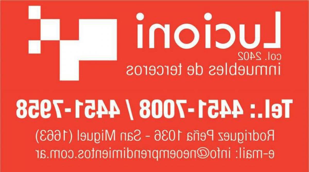 Grundstück in San Miguel, Argentina, Nr. 119009