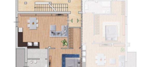 4 rooms Apartment in Rome, Italy No. 8867 15