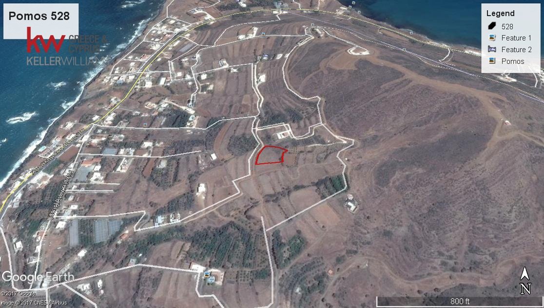 2351m² Land in Pomos, Cyprus No. 26399
