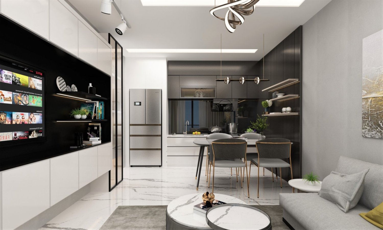 Apartment 1+1 in Alanya, Turkey No. 31886