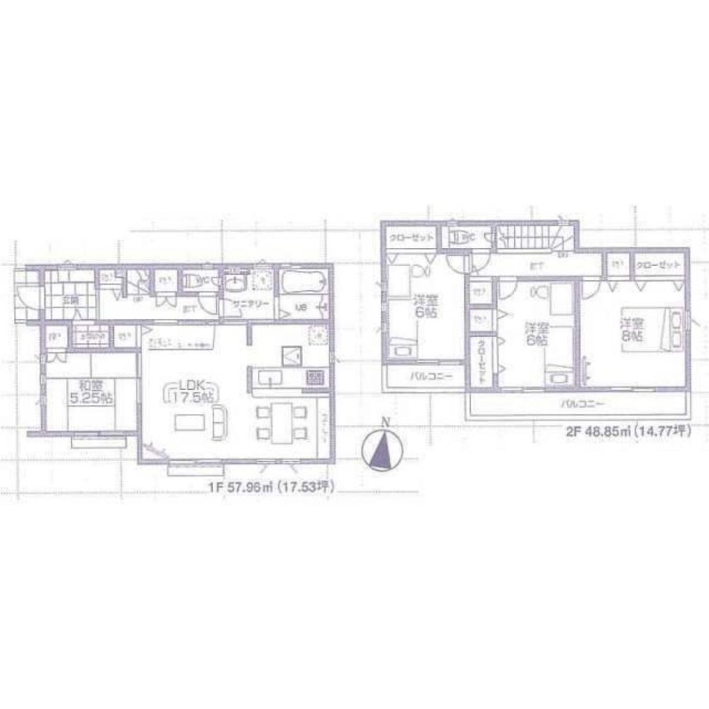 Дом с 4 спальнями в Сайтама, Япония № 7663