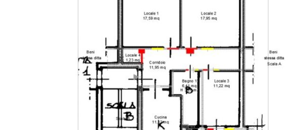 4 rooms Apartment in San Giuseppe Vesuviano, Italy No. 10218 10