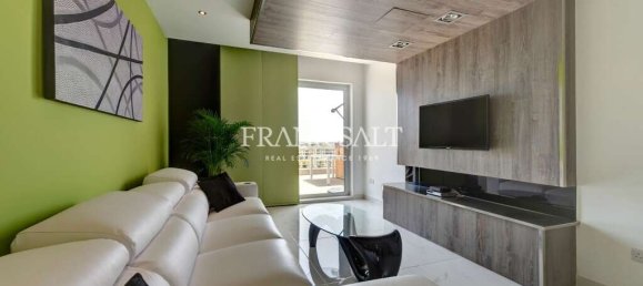 Пентхаус с 3 спальнями в Сент-Джулианс, Мальта № 9825 2