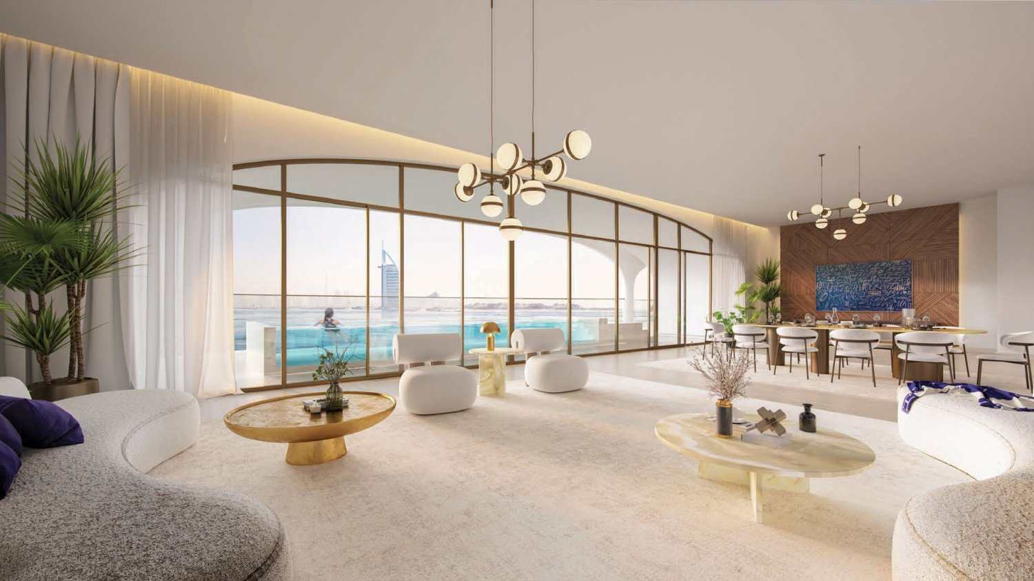 3 Schlafzimmer Wohnung in OCEAN HOUSE, Palm Jumeirah, UAE, Nr. 62709