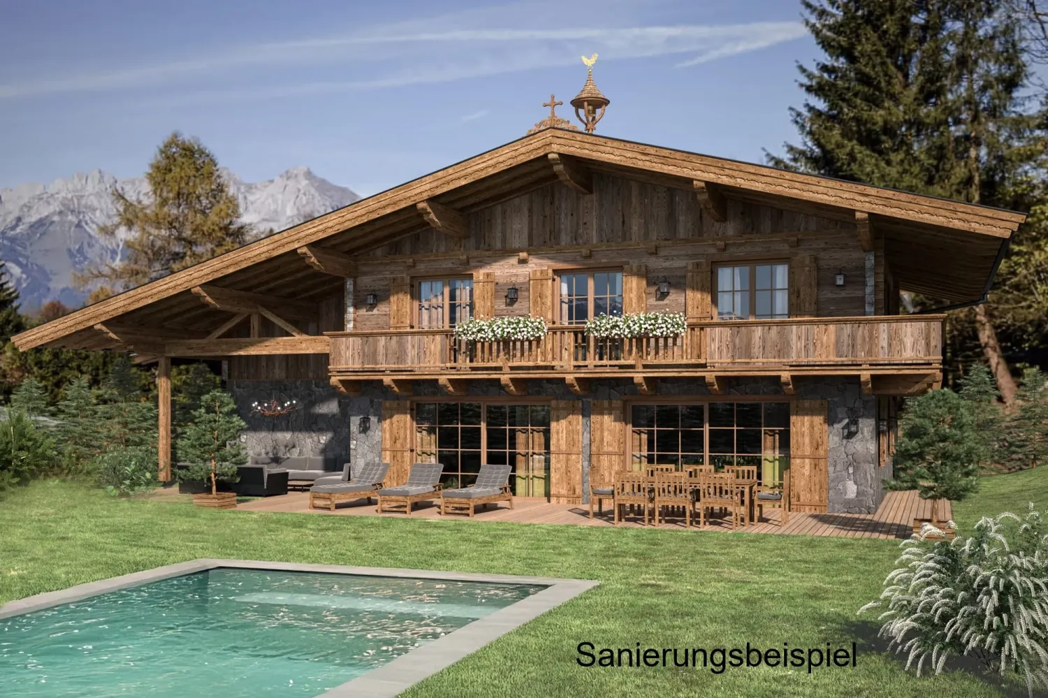 Casa de 4 dormitorios en Kitzbuhel, Austria No. 136620