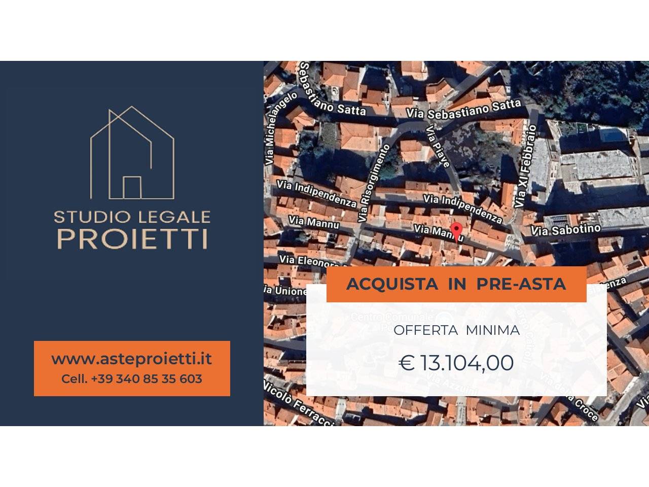 1 غرف نوم شقة في Calangianus, Italy رقم 302282