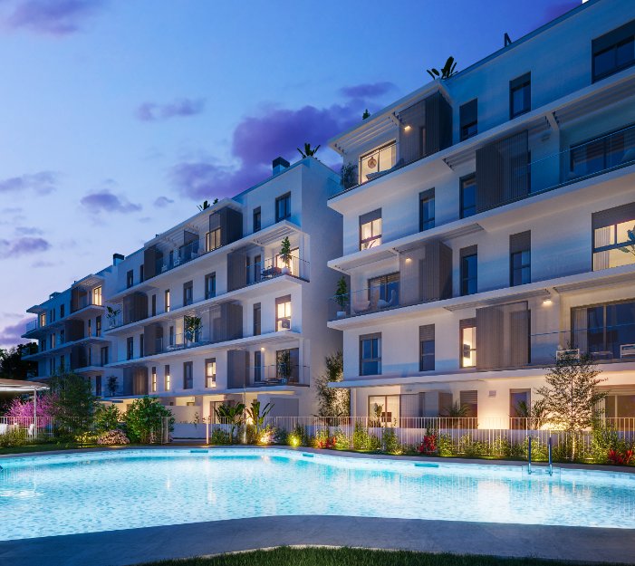 Квартира с 1 спальней в Дения, Испания № 8558