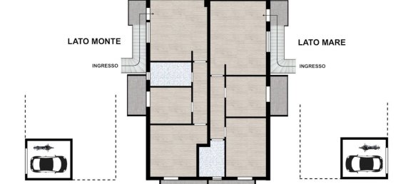 Квартира с 3 спальнями в Римини, Италия № 328031 32