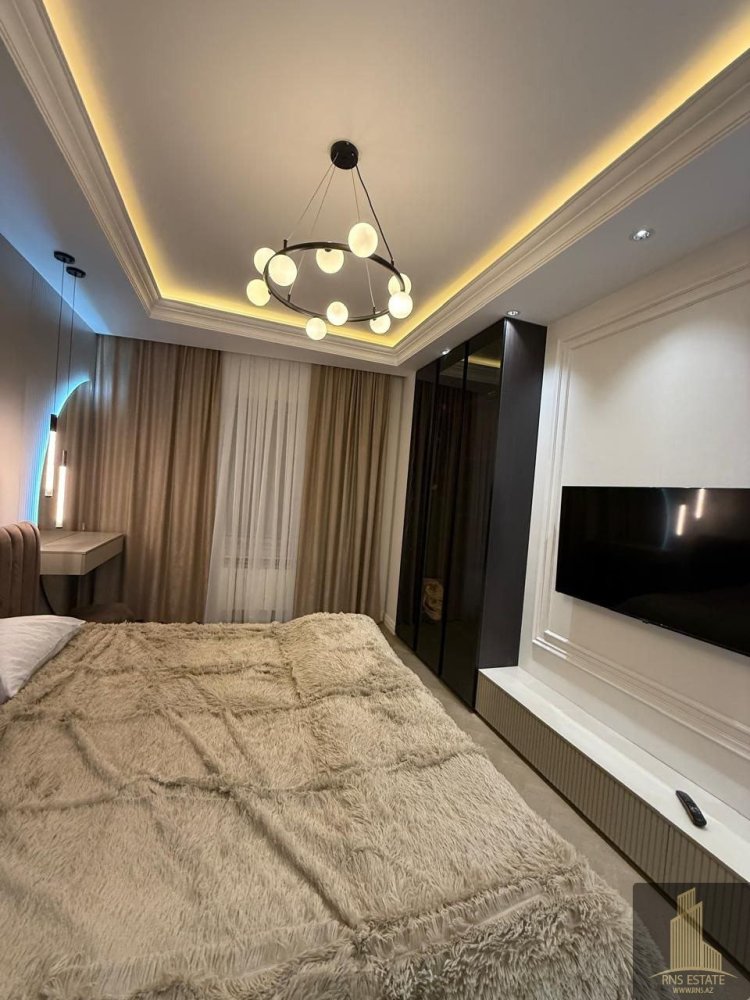 2 غرف نوم شقة في Khatay, Azerbaijan رقم 1496