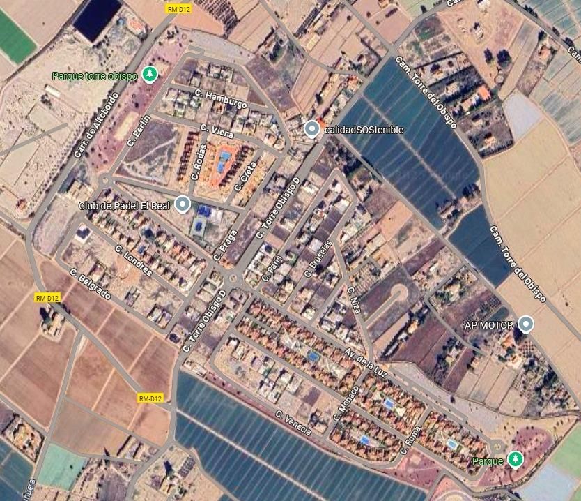  قطعة أرض في Lorca, Spain 984متر مربع رقم 213941