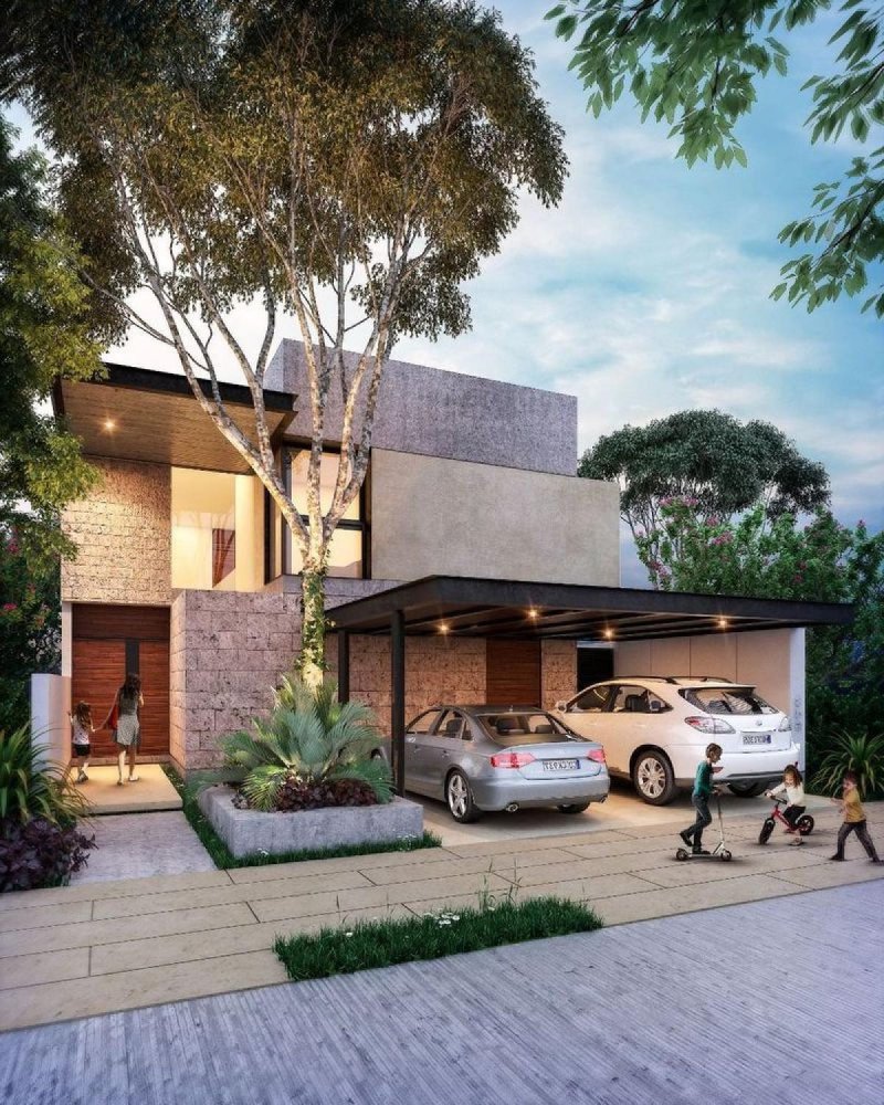 Casa de 4 dormitorios en Mérida, Mexico No. 47944