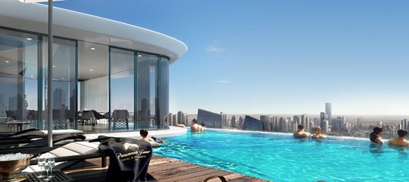 Apartamento T1 em PARAMOUNT TOWER HOTEL & RESIDENCES, Business Bay, UAE N.º 57943 5