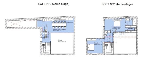 2 bedrooms Duplex in Paris, France No. 166240 10