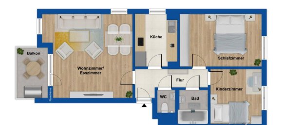3-Zimmer Wohnung in Karlsruhe, Germany, Nr. 325039 14