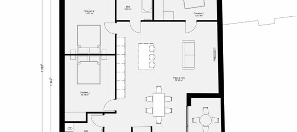 Apartamento T3 em Besancon, France N.º 362045 3