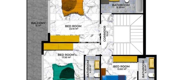 Villa 4+1 in Kargicak, Turkey No. 6941 27