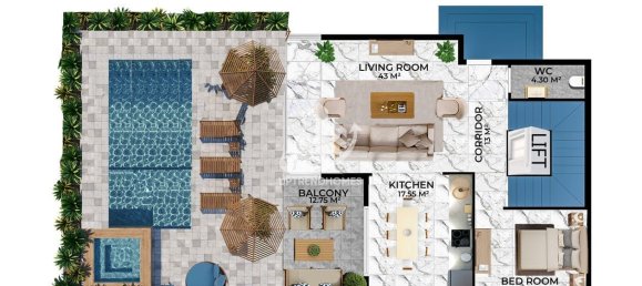 Villa 4+1 in Kargicak, Turkey No. 6941 26