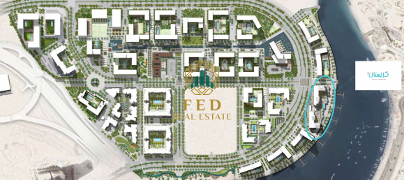 Квартира с 1 спальней в Crystal Residences Tower 2, Аль-Хан, ОАЭ № 61309 16