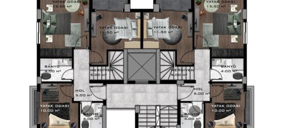 Apartment 2+1 in Avsallar, Turkey No. 31385 25