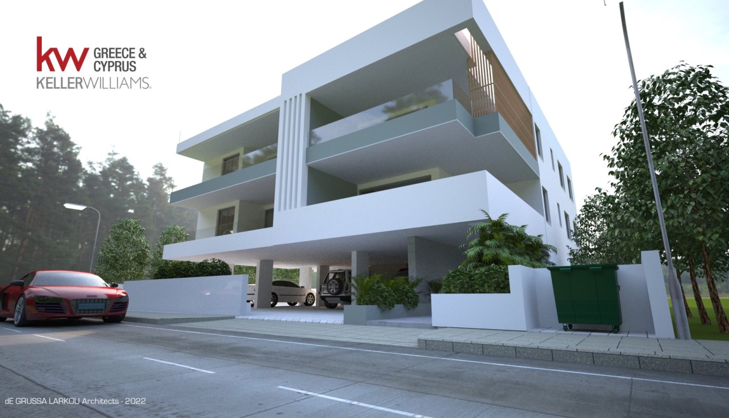 Apartamento de 2 dormitorios en Livadia, Cyprus No. 26167