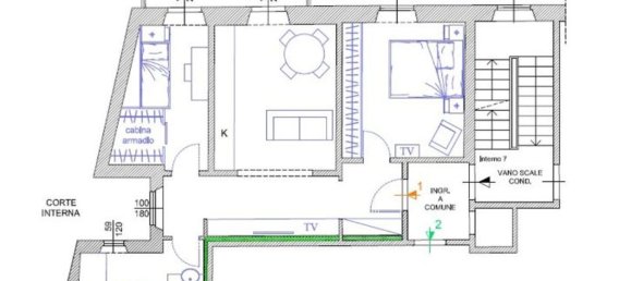 3 rooms Apartment in Florence, Italy No. 265198 14