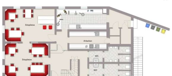 Кафе / ресторан с 1 комнатой в Нюрнберг, Германия № 186131 16