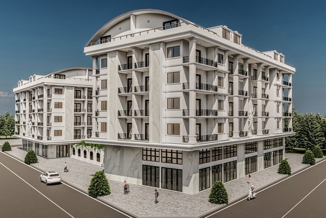 Apartment 1+1 in Kargicak, Turkey No. 10628