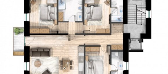 3 bedrooms Apartment in Trentino-Alto Adige, Italy No. 295153 12